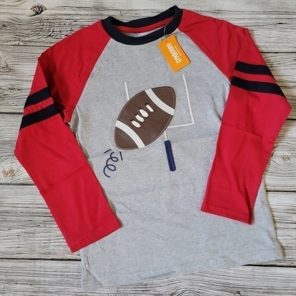 Gymboree Football Raglan Size 8 NWT - Picture 7 of 7